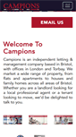 Mobile Screenshot of campionsletting.co.uk